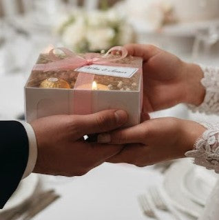 Ensemble Boîte carrée à base de papier blanc transparente 9x9x3 cm boîte,Pour Bougies,Henné et roses et cadeaux de fête