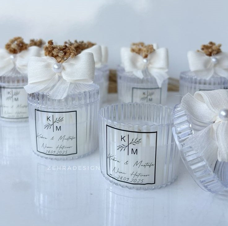 Boîte en plastique transparente