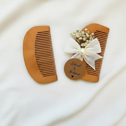 Peigne en bois naturel