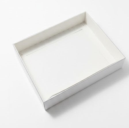 Ensemble Boîte carrée à base de papier blanc transparente 15x12x3cm boîte,Pour Bougies,Henné et roses et cadeaux de fête